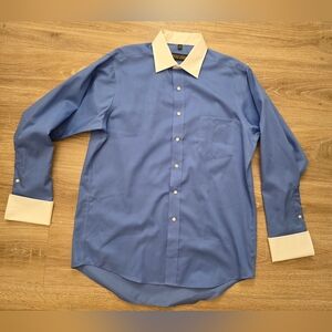 Donald J Trump Signature Collection Dress Shirt; Men's Size:  16; 34/35